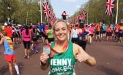 Jenny Flynn running the London Marathon for Concern Worldwide