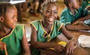 Zainab, a student in class 3. Tonkolil District, Sierra Leone Photo: Michael Duff/Concern Worldwide