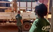 Delivery of equipment and medical supplies to the CSPS, Yargho. Photo: Concern Worldwide