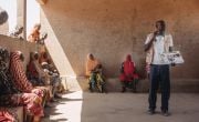 Concern hold a talk about awareness of complementary foods and malnutrition in Chad. 