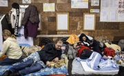 Thousands of people are taking shelter in metro stations in Ukraine due to the conflict.