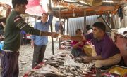 Shabuz Mia, a Fish seller in Vera market, Kadamtoli, Chittagong. Photo: Emdadul Islam Bitu/Concern Worldwide