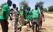 Concern is improving access to safe water by repairing and rehabilitating boreholes, wells, hand pumps and solar powered pumps in South Sudan. Photo: Concern Worldwide
