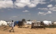 View of a transit camp for Sudanese refugees in Adré, Chad. (Photo: Leo Roozendaal/Concern Worldwide)