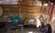 Another area of Nyla's home in one of Chad's refugee camps for displaced Sudanese civilians. (Photo: Eugene Ikua/Concern Worldwide)