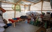 Inside Nayla*'s home in eastern Chad. (Photo: Eugene Ikua/Concern Worldwide)