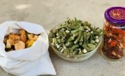 Dried fruit and vegetables from a solar dryer. Photo: Concern Worldwide.