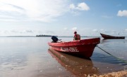 Vaccination teams supported by Concern often take difficult journeys. In Port Loko, the team was able to reach an isolated community on Tasso Island by boat. Photo: Conor O'Donovan.jpg