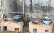An eco-stove in Korean Farm Community, Liberia. Photo: Concern Worldwide.