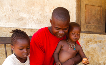 Gibrilla Turay from Petifu Mandugu, Kunike Chiefdom, Sierra Leone. Photo: Concern Worldwide