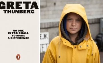 Greta Thunberg, 'No one too small to make a difference'. Photo credit: plantbasednews.org