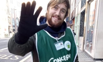 Eric, one of Concern's Street Fundraisers based in London.