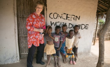 Anne O'Mahony, International Programme Director with Concern. Photo: Concern Worldwide.