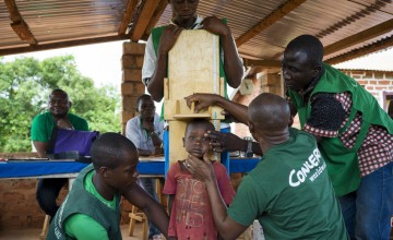 A Concern health screening clinic for children under-five in CAR