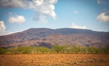 A landscape of Turkana, Kenya