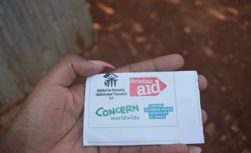 Much of our response is taking place through our existing consortium with Christian Aid and Habitat for Humanity, local partners, and the Alliance2015. 