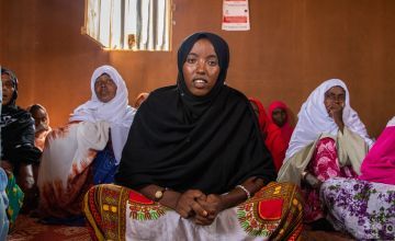 Khadan, 19. After she finishes high school, she hopes to become a doctor. Photo: Gavin Douglas