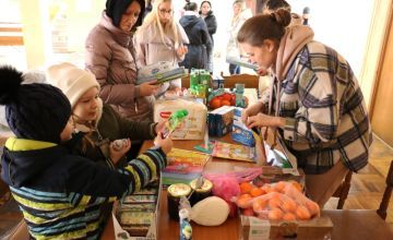 Collection centers in an old sanatorium where mostly mothers and children fled from conflict zones in other parts of Ukraine. Photo: People in Need.