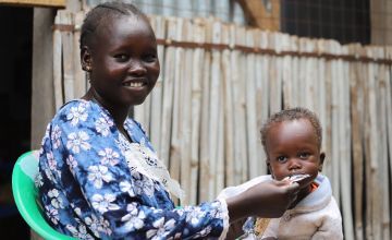 In South Sudan, Yerkow is now growing from strength to strength. Photo: Samir Bol / Concern Worldwide