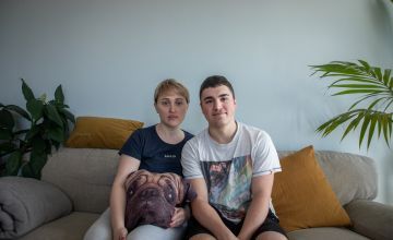 Sofia* and her son Anton* (17 years old) fled Ukraine when their city of Zaporizhzhia was bombed in February. With no money or anywhere to go, they’ve been living off the kindness of strangers.