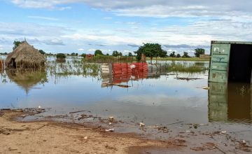 Concern Worldwide launched an enhanced emergency response in South Sudan after hundreds of thousands of people were forced from their homes by the worst floods in almost 60 years. Photo: Kirk Prichard/Concern Worldwide