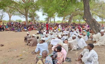 Refugees in Kiir Adem.