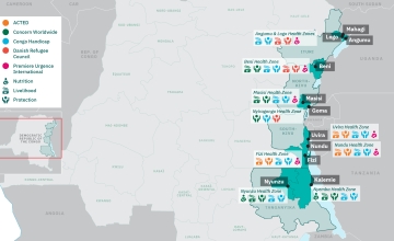 EAST Consortium Partner Map