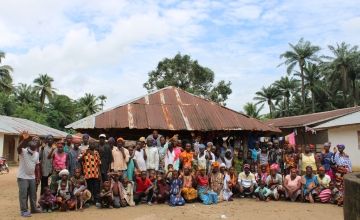 Royema Village, Tonkolili District. Photo: Charlotte Woellwarth/Concern Worldwide