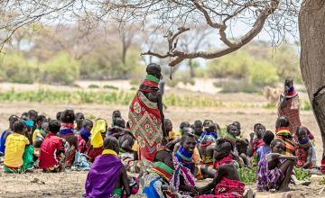 The community in Naipa, Turkana has been affected by drought.