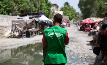 Concern staff in Haiti 