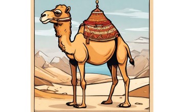 Camel cartoon