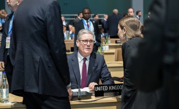 UK PM Kier Starmer at COP29. Photo: COP29.az