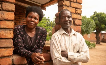 After finishing the Umodzi gender program, Rose and Stone now make family decisions together. Photo: Chris Gagnon/Concern Worldwide