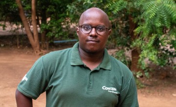 Eugene Ikua, member of Concern staff in Kenya