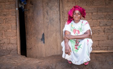 Maria Kasongo Mwabana (36) lost everything she owned after her village of Kabutonga was attacked and destroyed in 2019.