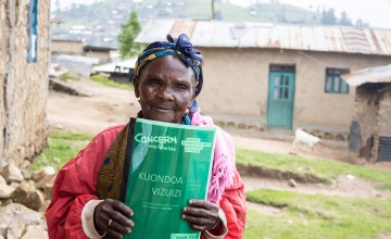Programme participant Marigo in Beni town. Photo: Samuel Isenge/Concern Worldwide