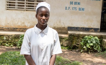 Programme participant Faida in Beni town. Photo: Samuel Isenge/Concern Worldwide