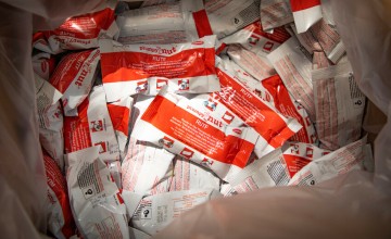 Plumpy'Nut supplies. Photo: Concern Worldwide Chad.