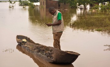 Tommy Chimpanzi, Concern District Programme Manager in Nsanje after Cyclone Freddy. Photo: Concern Worldwide.