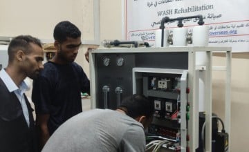 CESVI instals water filter