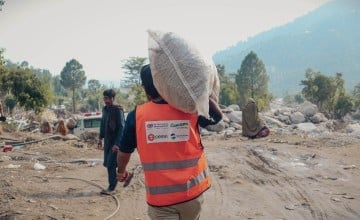 Concern staff deliver aid