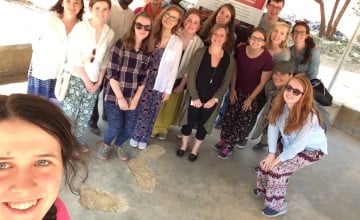 Cross and Passion College 2016 debate winning students and teachers and Concern staff in Malawi.