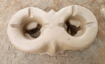 Eco-stove fabrication, Liberia. Photo: Concern Worldwide.