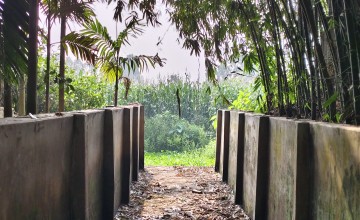 Constructed U-drain. Photo: Md. Noor Islam Chowdhury, GUK.