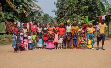 Magbokworr community, Sierra Leone. Photo: Eugene Ikua/Concern Worldwide.