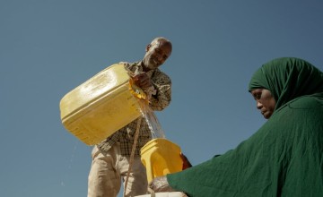 Hafsa lives in Tuli district in Borama with her husband and 9 children. “When we first came here, water was the biggest struggle. We didn’t have clean water, and access was very difficult. We would walk almost five hours to fetch it." Photo: Adnan Mohamed/Concern Worldwide.