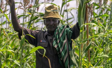 A local farmer in Turkana North Subcounty, Kenya. Photo: Eugene Ikua/Concern Worldwide