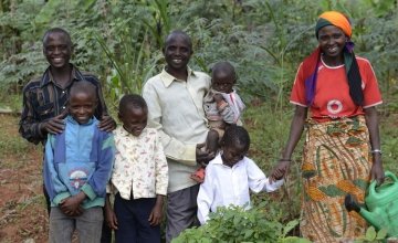 Husband and wife Victoria Macumi (36) and Bosco Nzobarinda (40) earn a living from what they grow on their plot of land and kitchen garden. They have five healthy children – all of them boys, Salomon (3), David (6), Issa (10), Selemani (13) and Isaac (18)