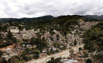 A general view of Port-au-Prince, Haiti, 2011. Photo: Niall Carson / PA Wire.