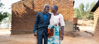 Hariet Chingwetsa (50) and Alani Eleki (60) live in Kasuza village, Mwanza district 